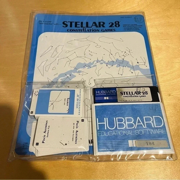 Stellar 28 Constellation Space Vintage Science Card Game - Picture 1 of 11